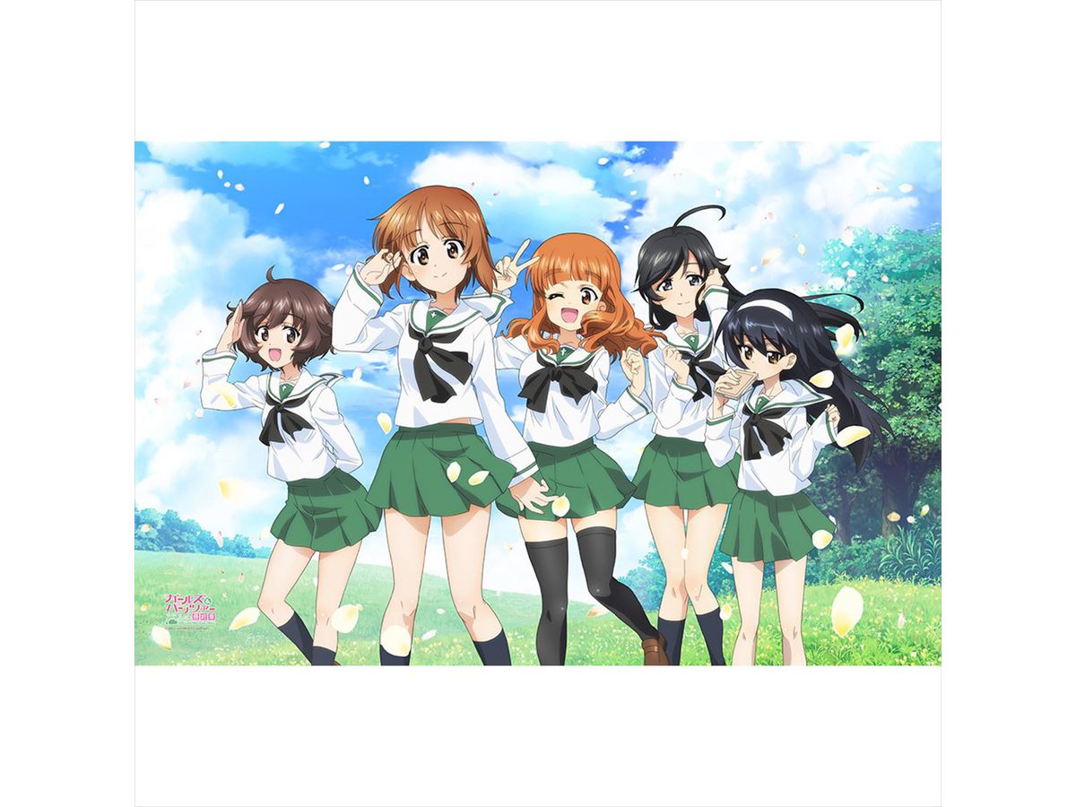 Girls & Panzer Final Chapter: Original Towel Blanket (Ankou Team / Uniform)