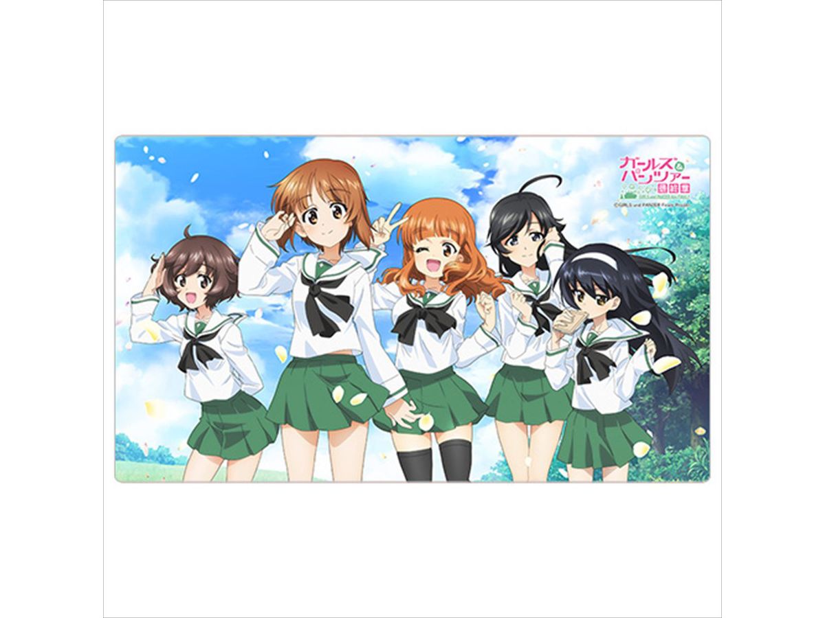 Girls & Panzer Final Chapter: Original Rubber Mat (Anko Team / Uniform)