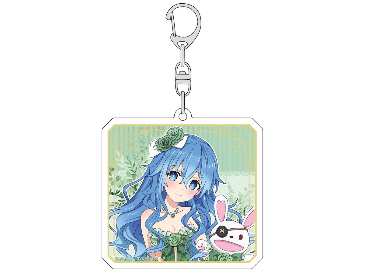 Date A Live V: Original Illustration Acrylic Key Chain (Yoshino / Swimsuit Dress)