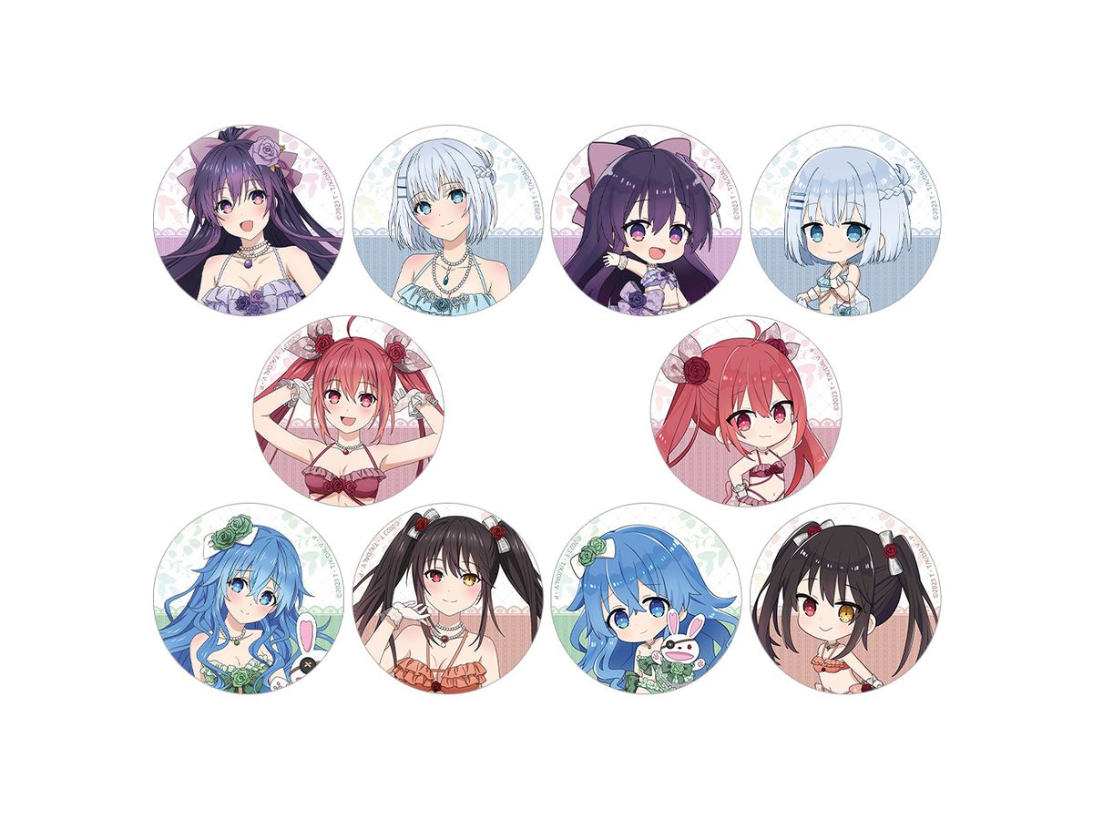 Date A Live V: Trading Badges 1Box 10Pcs