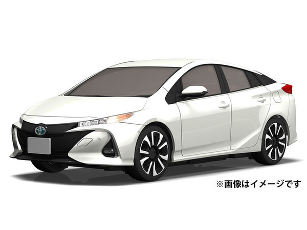 Mini-Z FWD Toyota Prius PHV White Pearl Crystal Shine Ready Set MA-03F