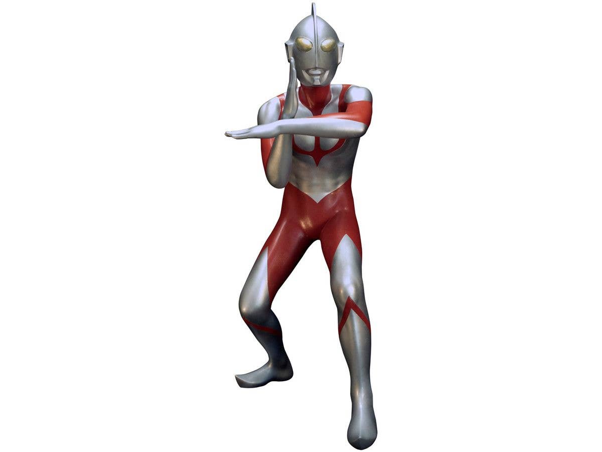 Ultraman (Shin Ultraman) Mega Soft Vinyl Model Kit (Reissue)