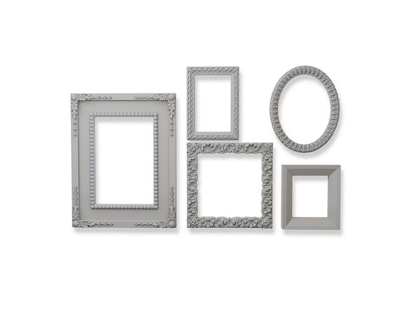 Diorama Accessories Five Picture Frames