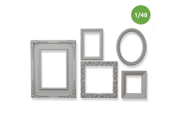 Diorama Accessories Five Picture Frames