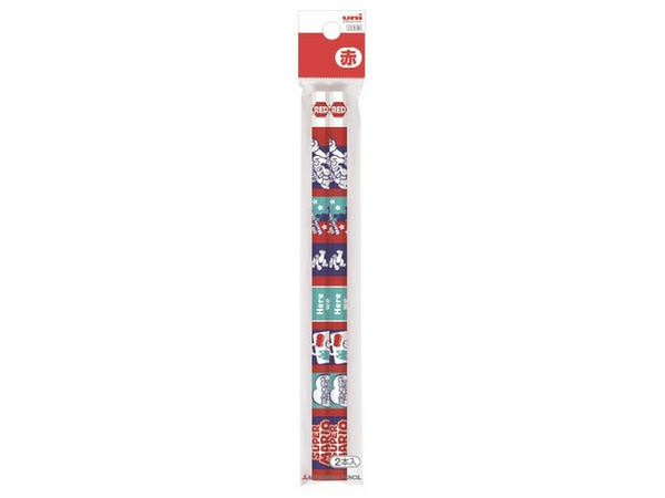 Super Mario Simple D Colored Pencil 881 MSD 2P 412 Red