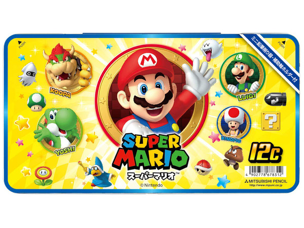 Super Mario S4 Colored Pencil 890 SMS4 410 (12 Colors)
