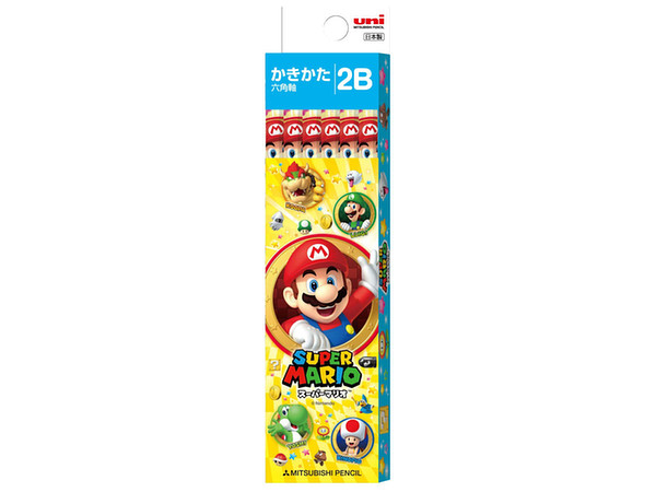 Super Mario S4 Pencil 5602 Hexagonal SMS4 2B