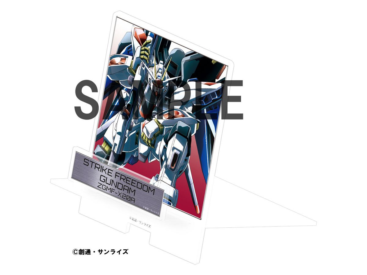Gundam Seed/Destiny: Acrylic Smartphone Stand Strike Freedom Gundam