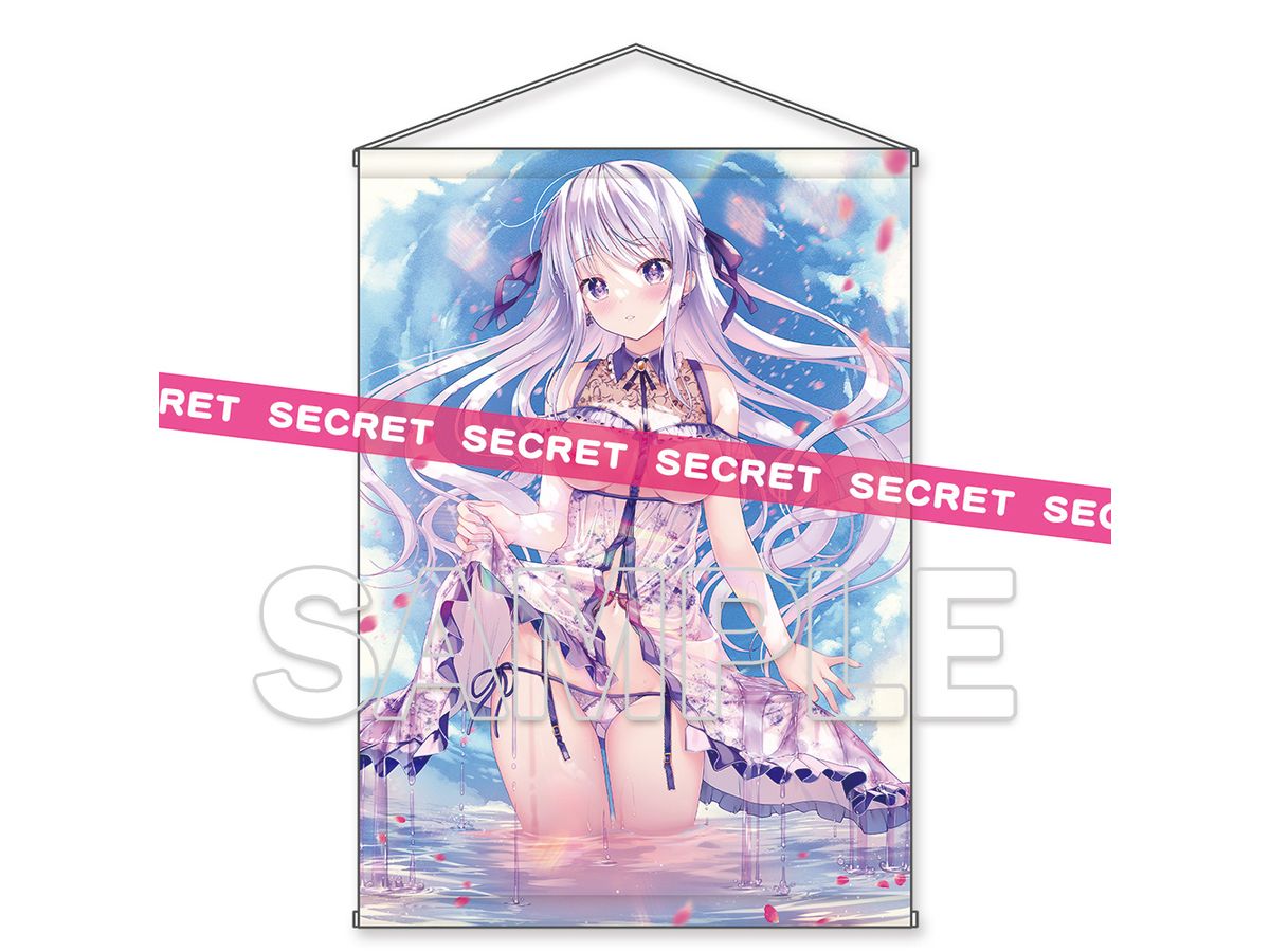 Dengeki Moe Oh: TwinBox Newly Drawn Mizu mo Shitataru Asuka Hiirag X-RATED Tapestry [B2]