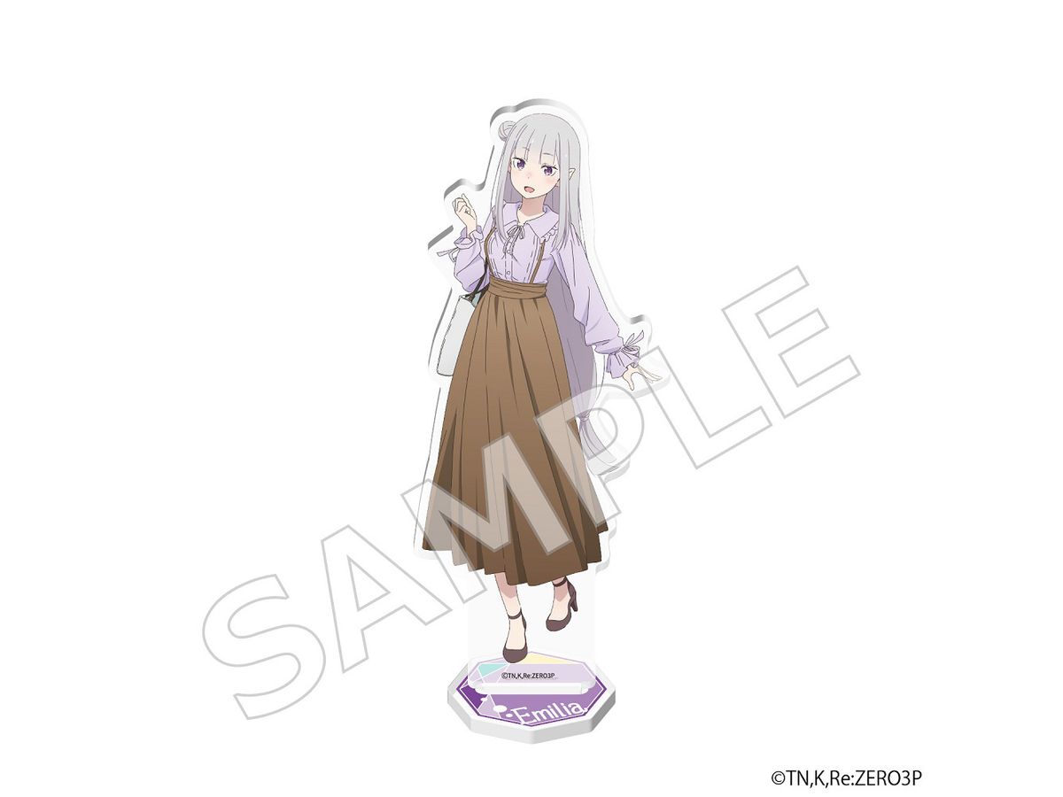 Re:Zero Starting Life In Another World: Acrylic Stand Figure Kyoto Trip Ver. Emilia