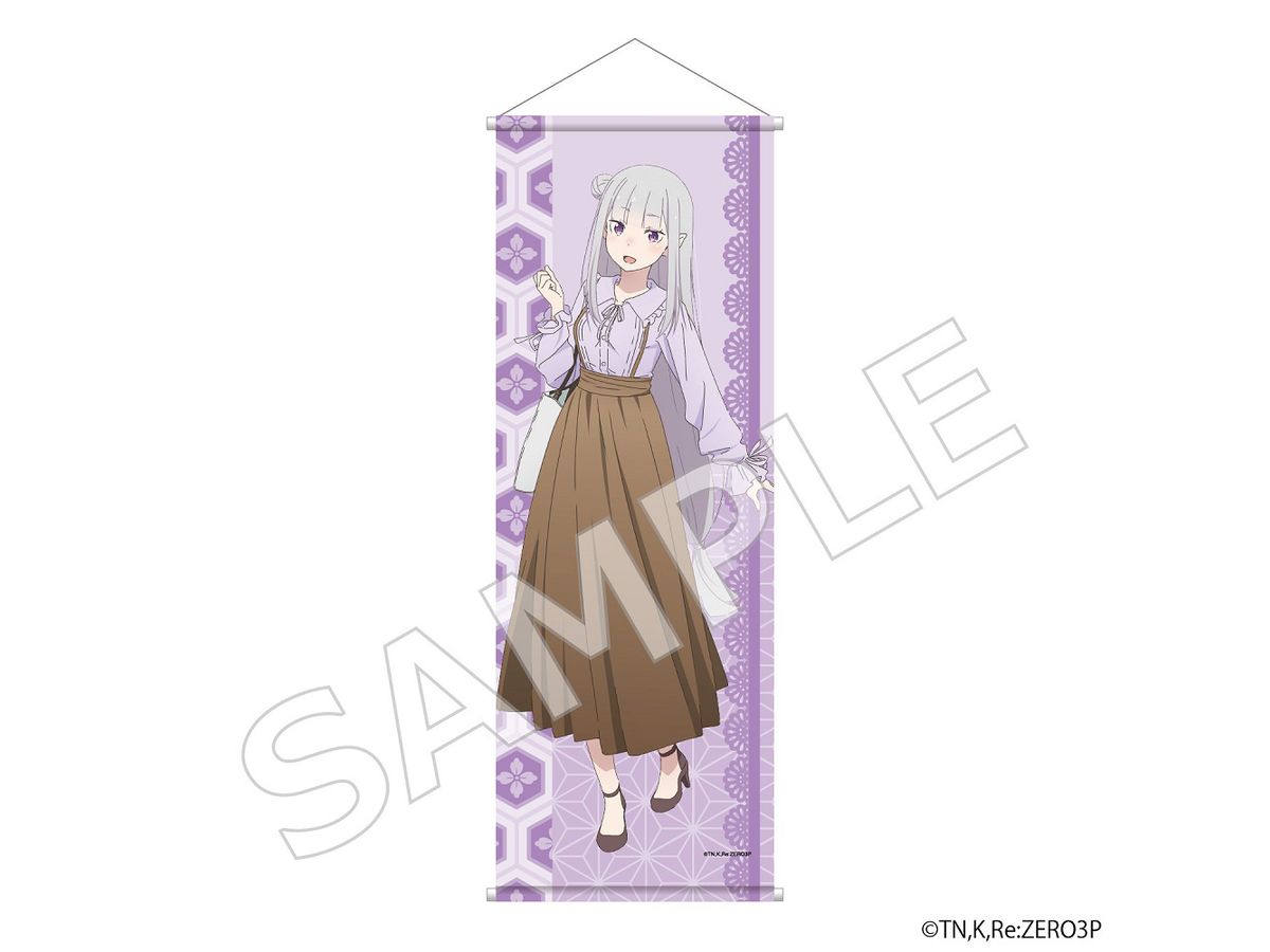 Re:Zero Starting Life In Another World: B2 Half Tapestry Kyoto Travel Ver. Emilia