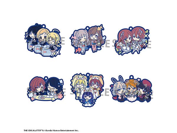 Rubber Mascot Buddy Collection THE IDOLM@STER Shiny Colors 1Box 6pcs