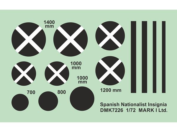 Spanish Nationalist Insignia, 2 sets