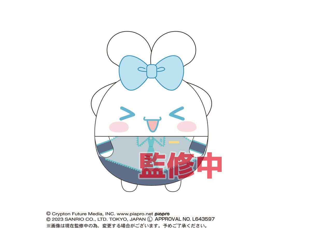 Hatsune Miku x Cinnamoroll: MC-04 Fuwa Kororin Msize B: Cinnamoroll (Hatsune Miku Costume)