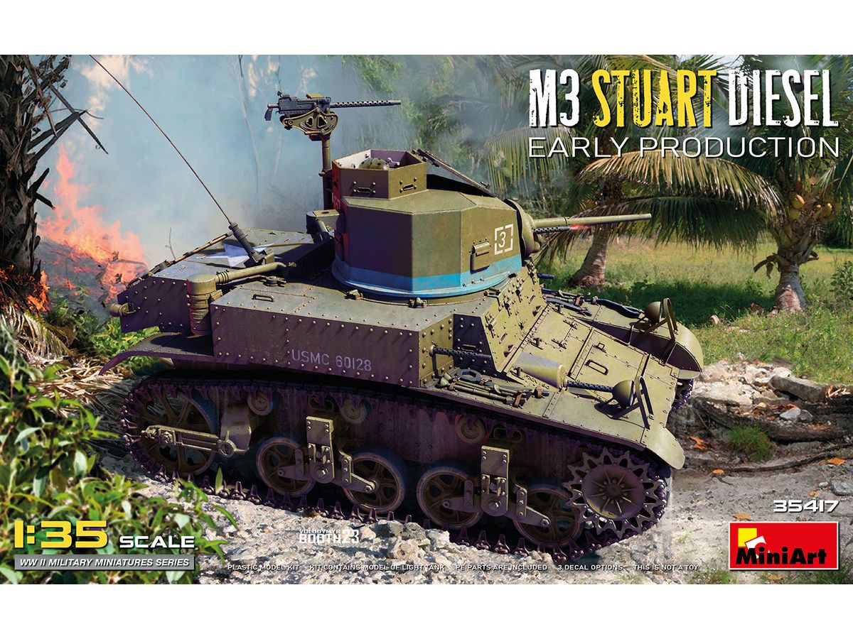 M3 Stuart Diesel Early Production