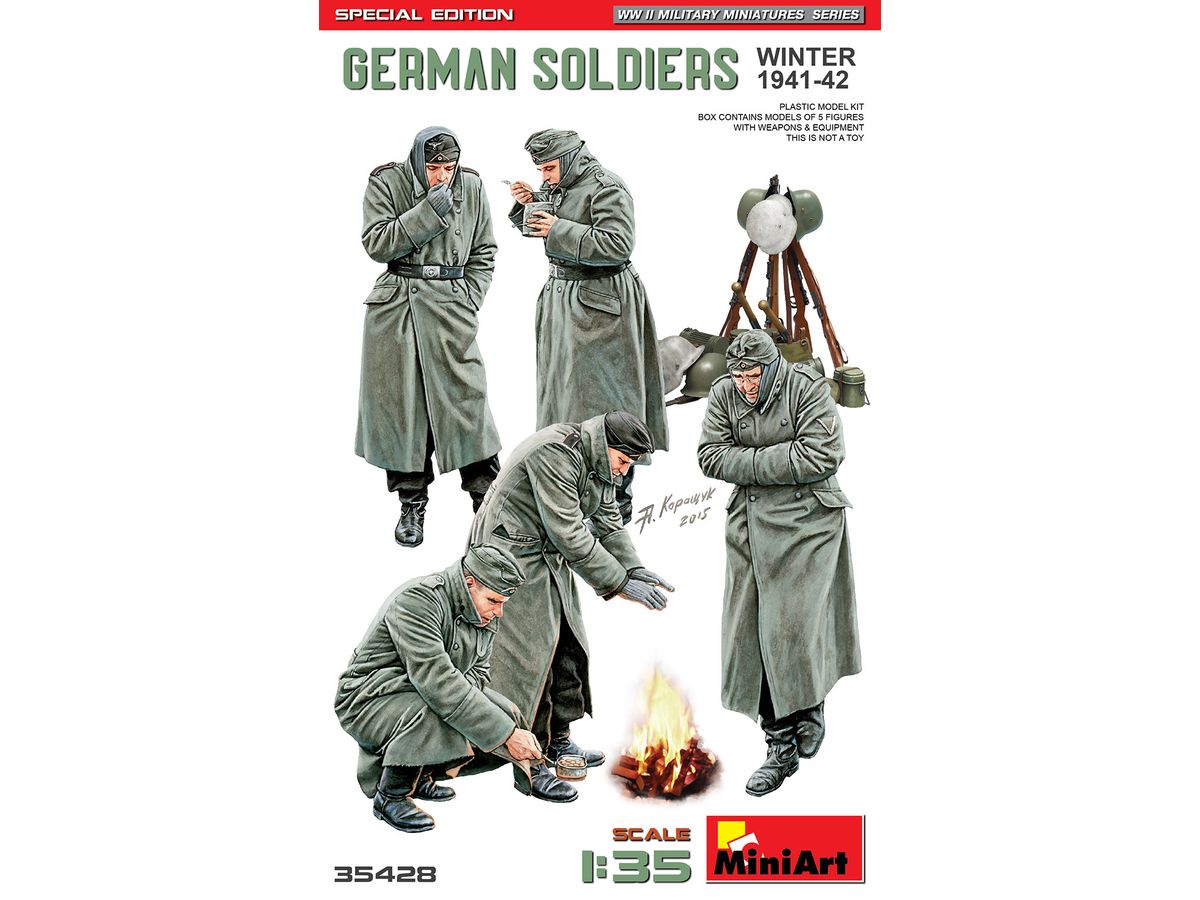 German Soldiers. Winter 1941-42. Special Edition