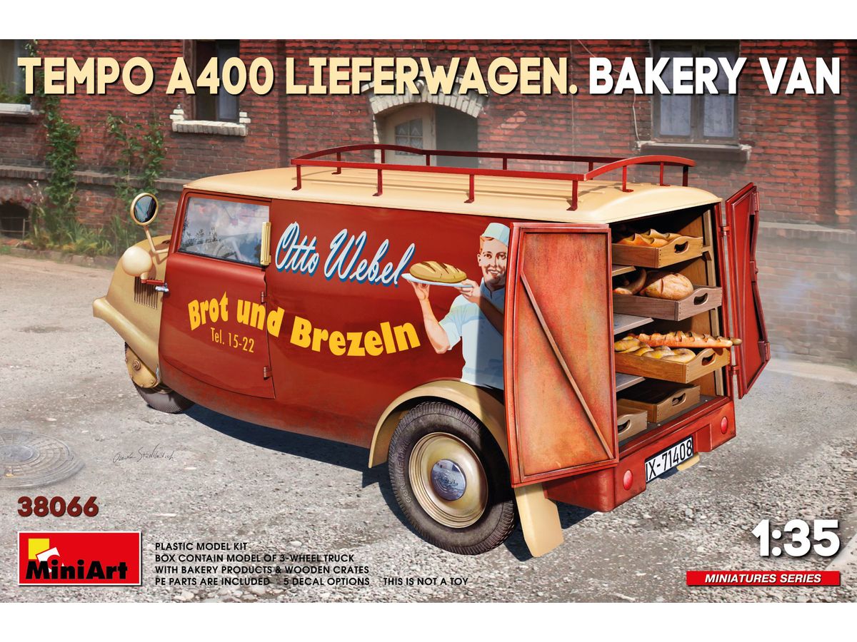 Tempo A400 Lieferwagen Bakery Van