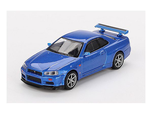 Nissan Skyline GT-R R34 V-Spec Bayside Blue (Right Handle)