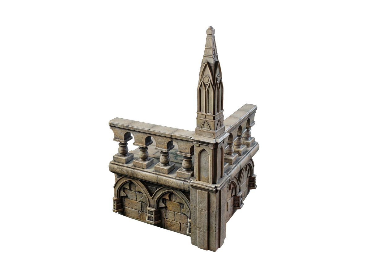 Mosing Toys Gothic Roof Diorama Base A2