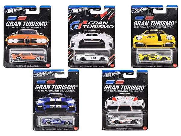 Hot Wheels Entertainment Theme Assortment Gran Turismo 1Box 10pcs (GDG83-987E)