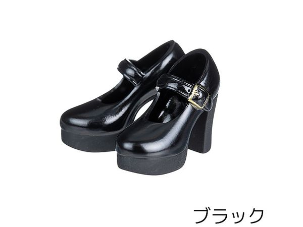 Heel Strap Shoes Black