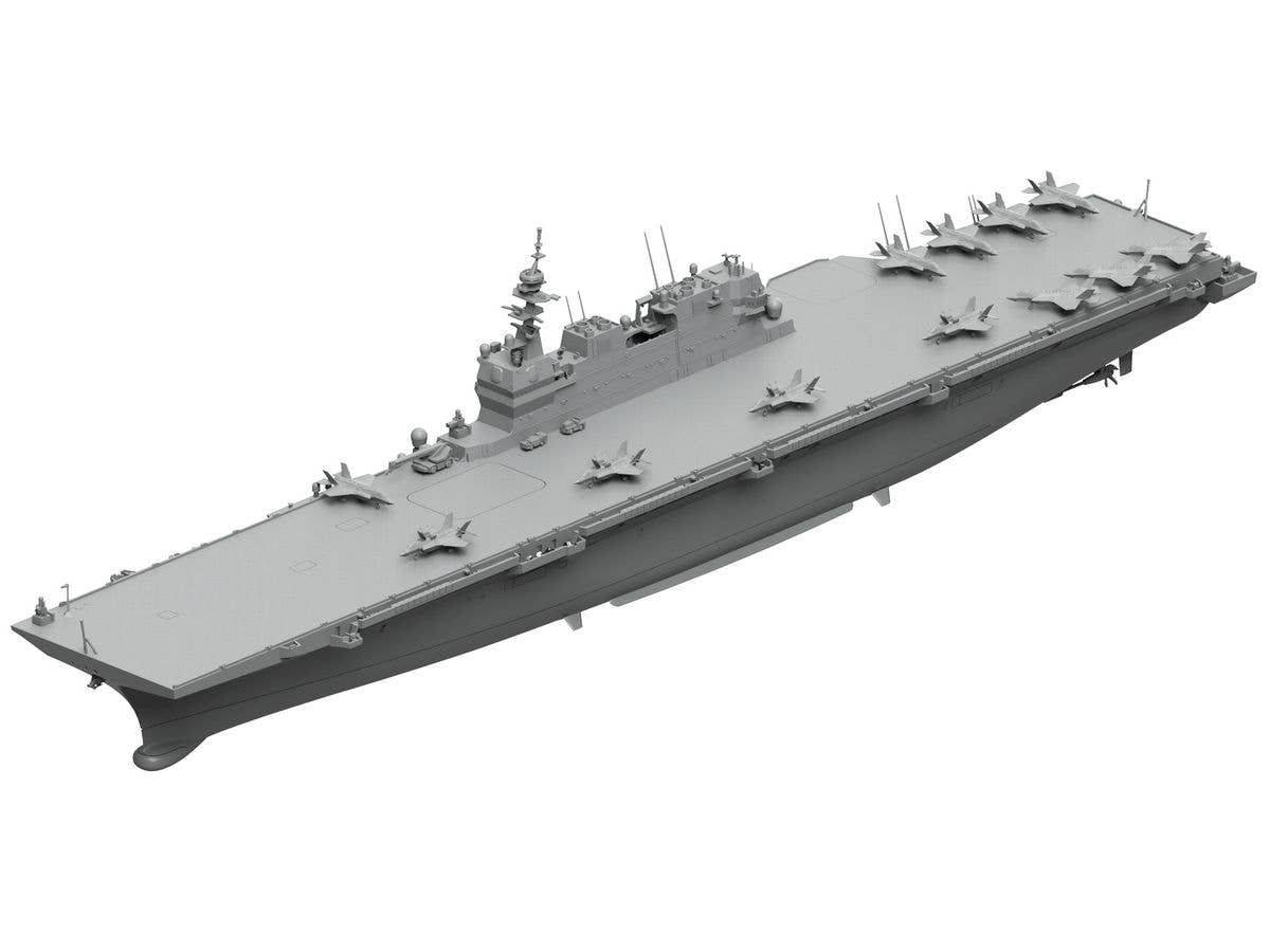 JS Kaga DDH-184 2024 (First Refurbished with STOVL Fighter)