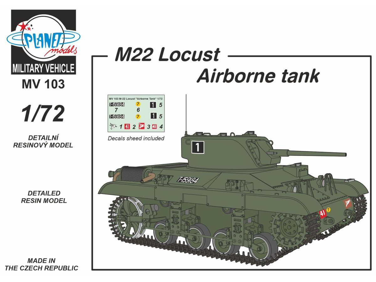 M22 Locust Airborne Tank