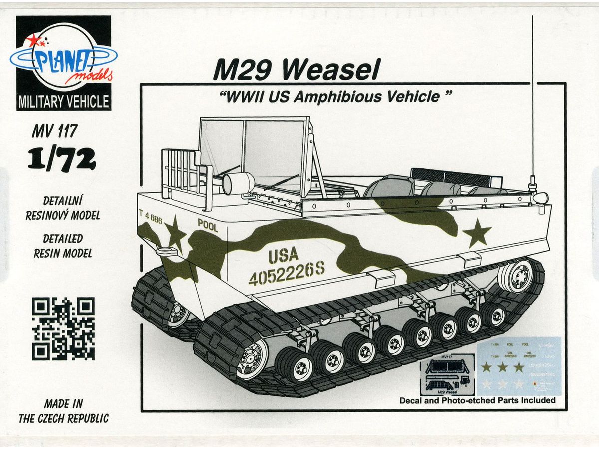 M29 Weasel WWII US Amphibious