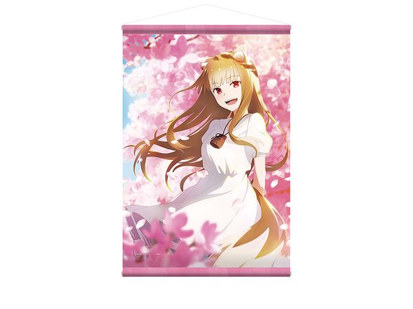 Spice and Wolf: MERCHANT MEETS THE WISE WOLF B2 Tapestry Seasonal Visuals (Cherry Blossoms)