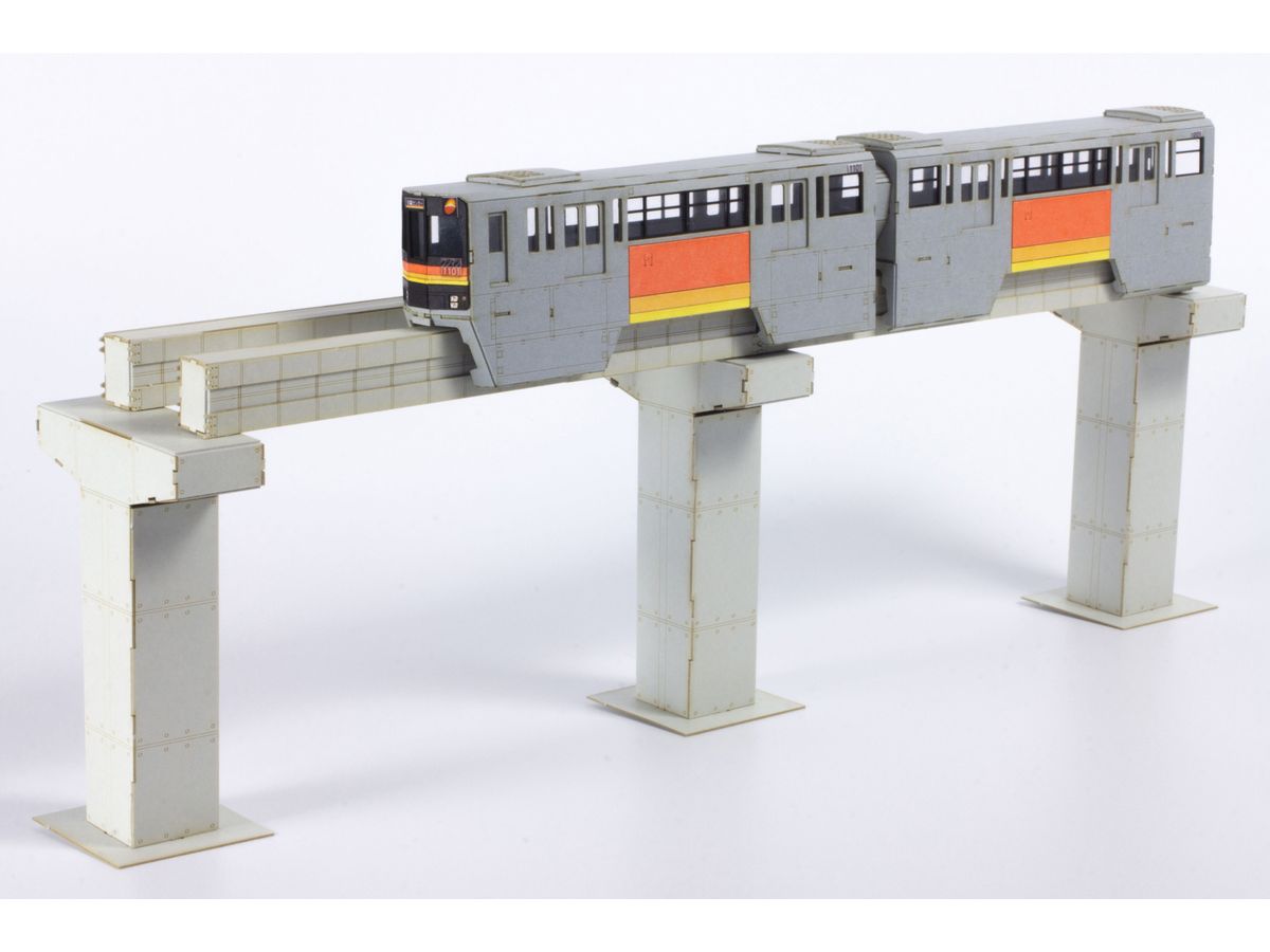 Tama Intercity Monorail Series 1000 Paper kit (2cars)