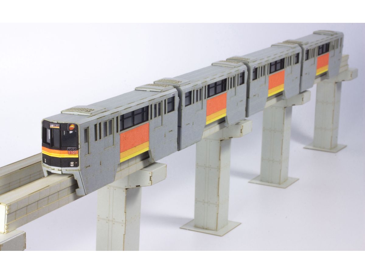 Tama Intercity Monorail Series 1000 Paper kit (4cars)