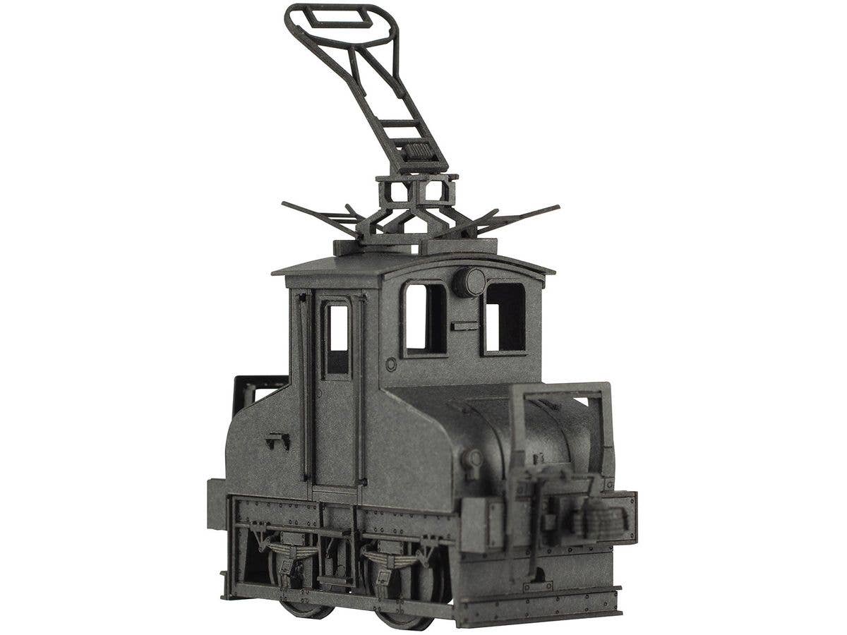 Paper kit Choshi Electric Railway DEKI3 Electric Locomotive (Black)