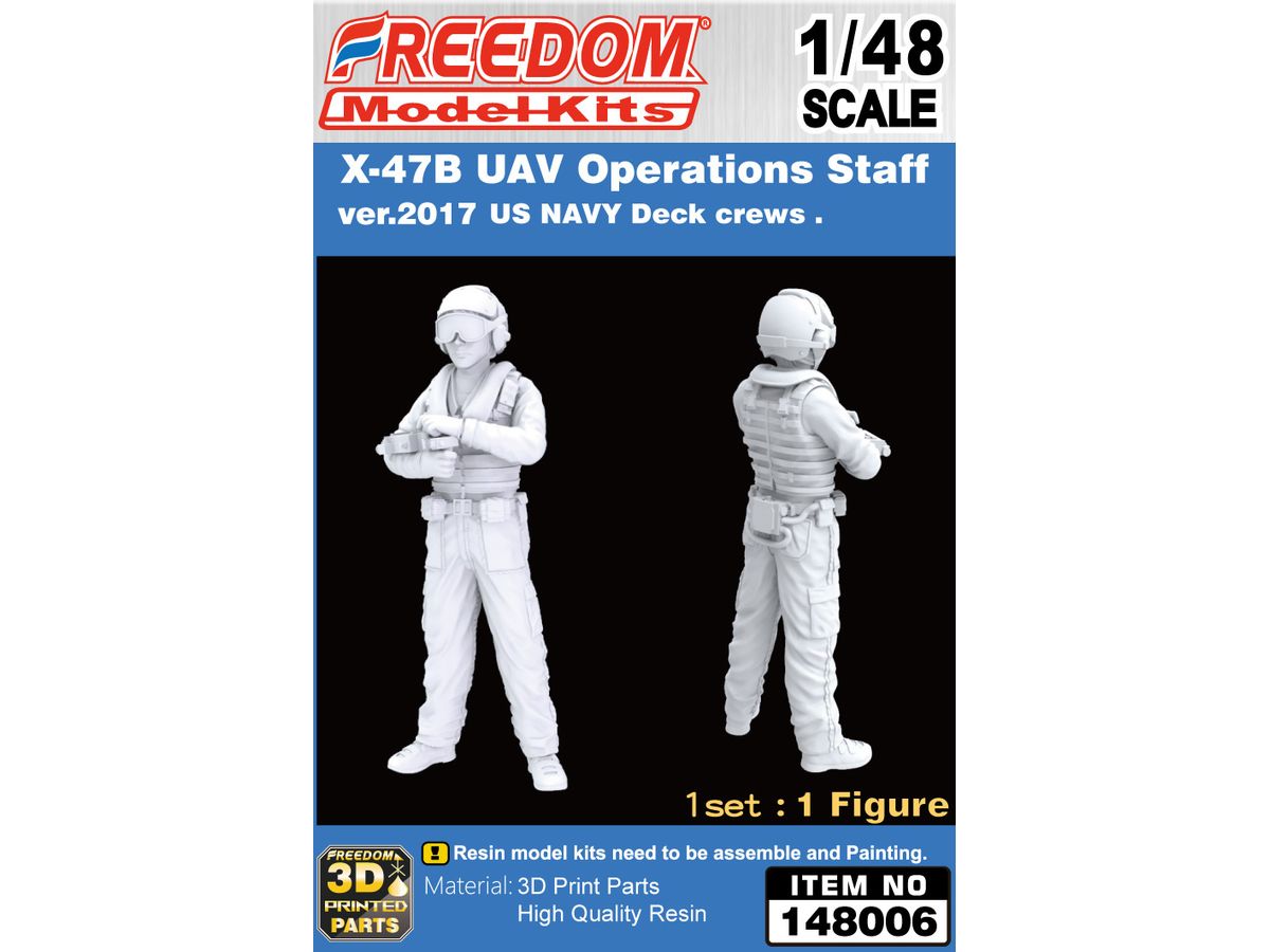 X-47B UAV Operations Staff ver. 2017-US NAVY Deck Crew Figures
