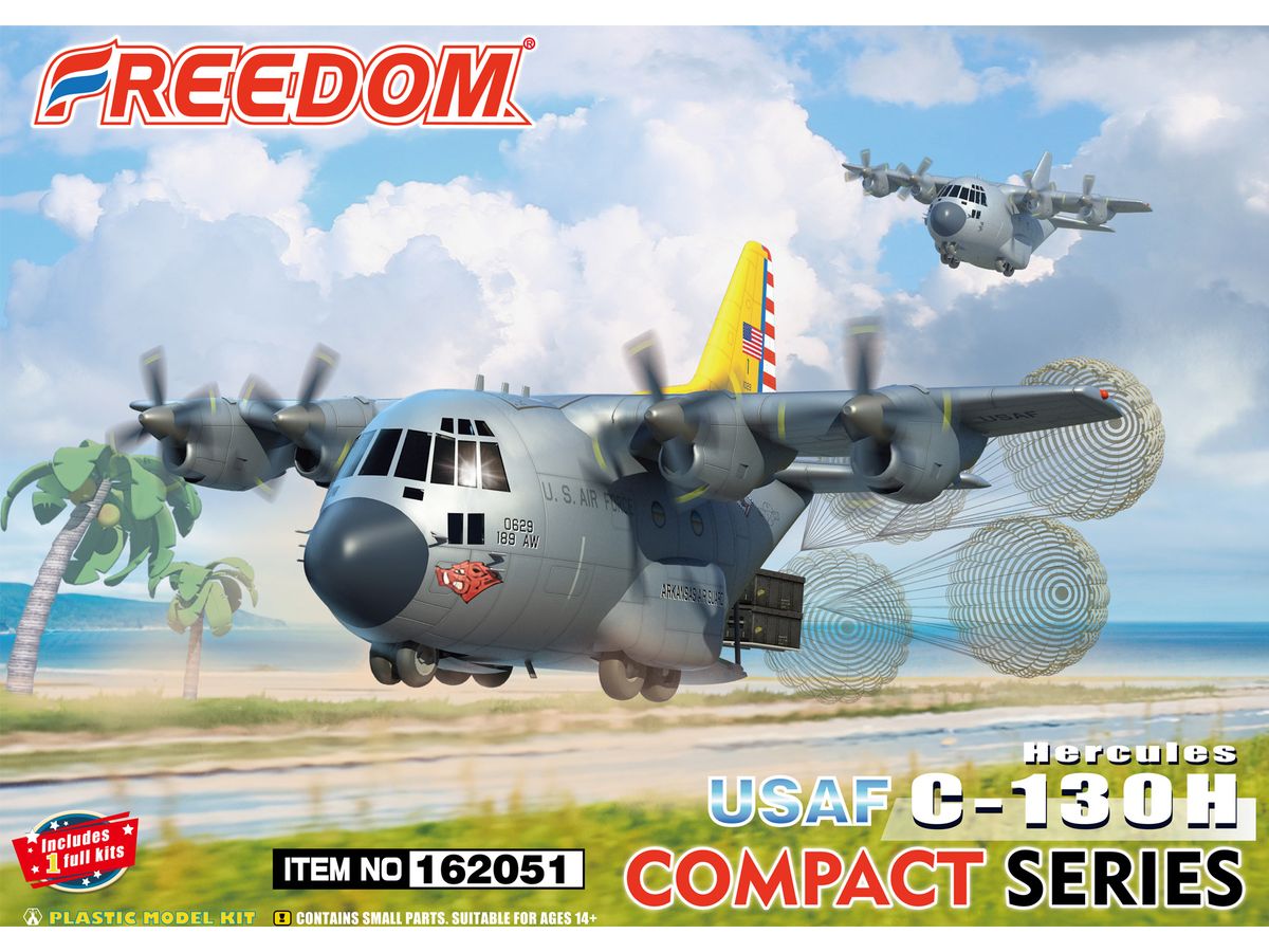 C130H USAF Military Transport Aircraft
