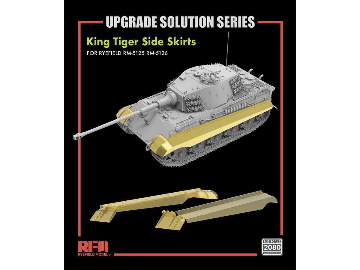 UPGRADE SET FOR 5125 5126  King Tiger Side Skirts