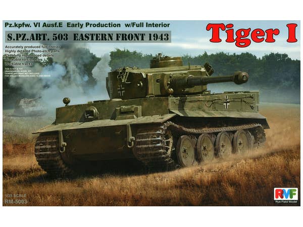 Pz.kpfw.VI Tiger I Ausf.E Early Production Full Interior "s.Pz.Abt.503 Eastern Front 1943"