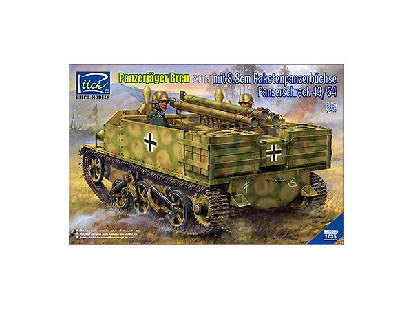 Panzerjaeger Bren 731(e) mit 8.8cm Raketenpanzerbuechse Panzerschreck 43/54