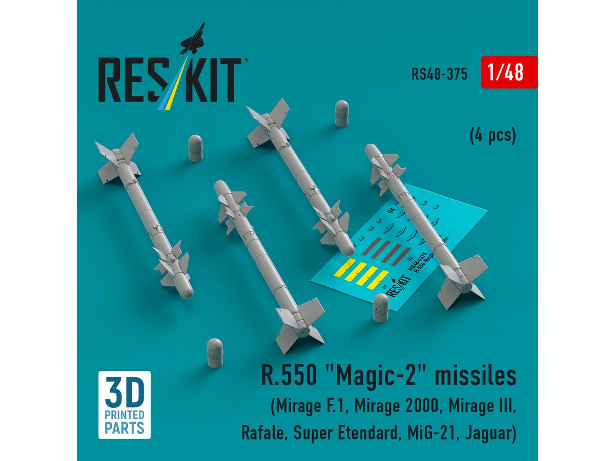 R.550 Magic-2 missiles (4 pcs)