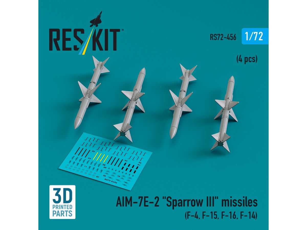 AIM-7E-2 Sparrow III missiles (4 pcs)