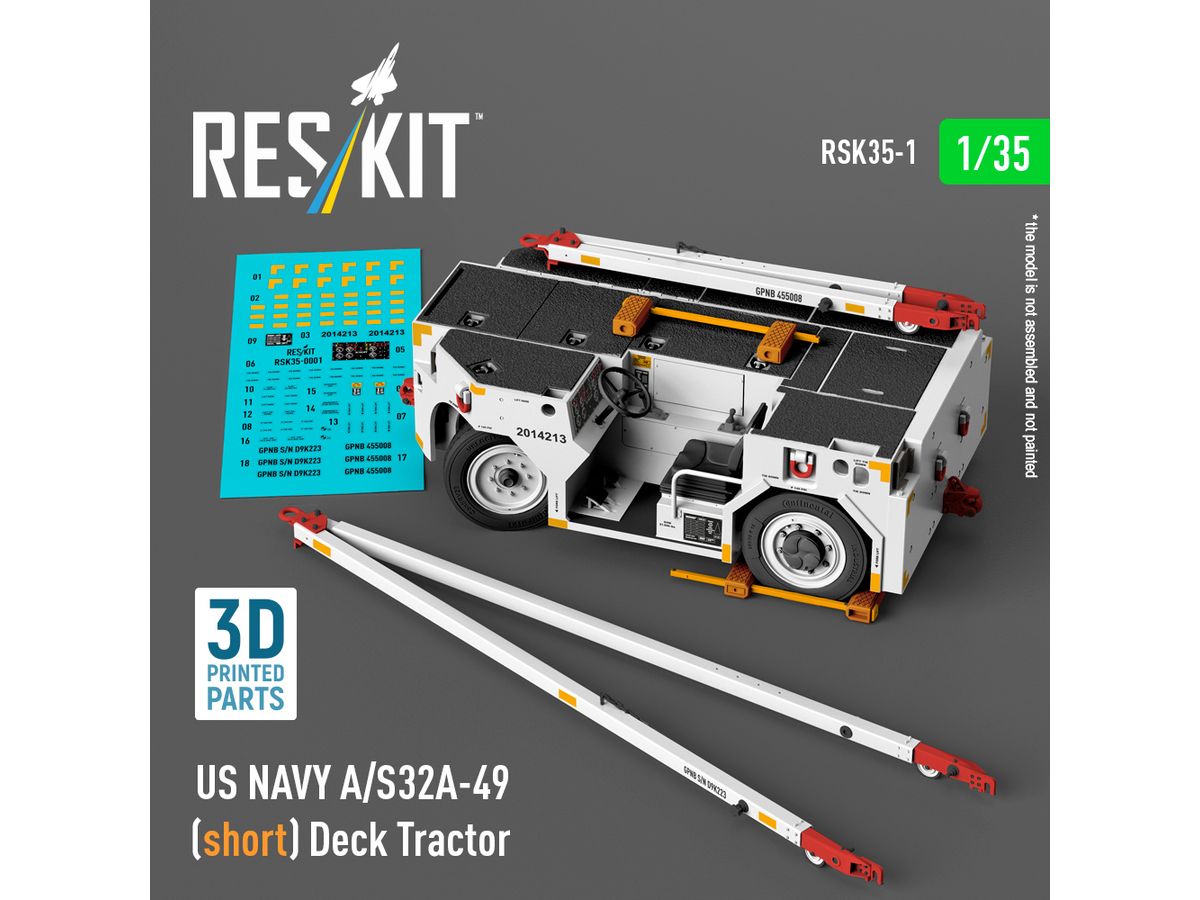 US NAVY A/S32A-49 (short) Deck Tractor