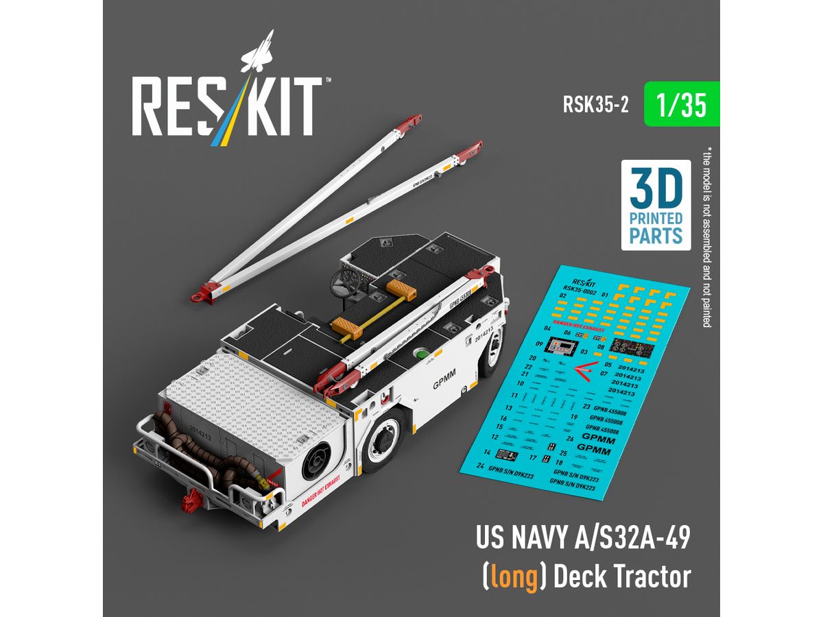 US NAVY A/S32A-49 (long) Deck Tractor