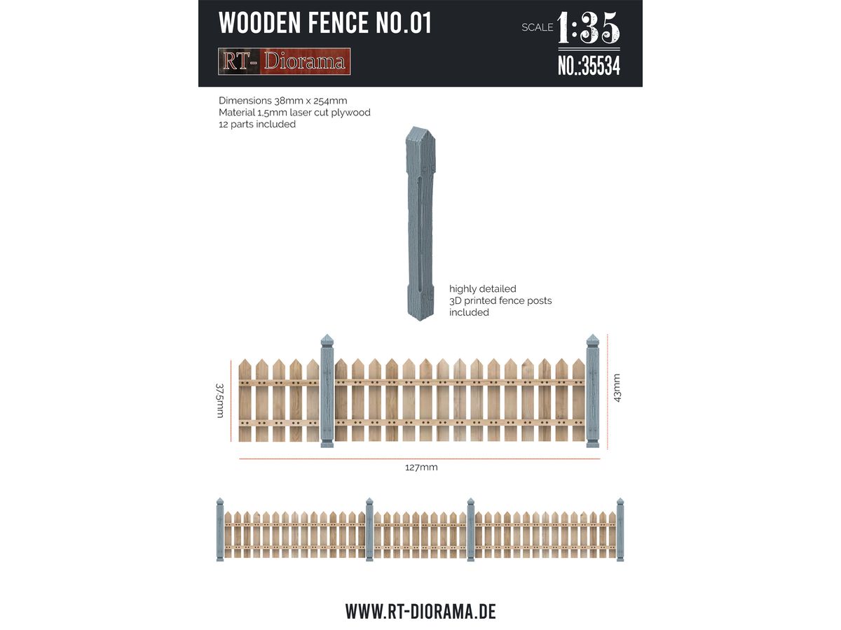 Wooden Fence No. 1