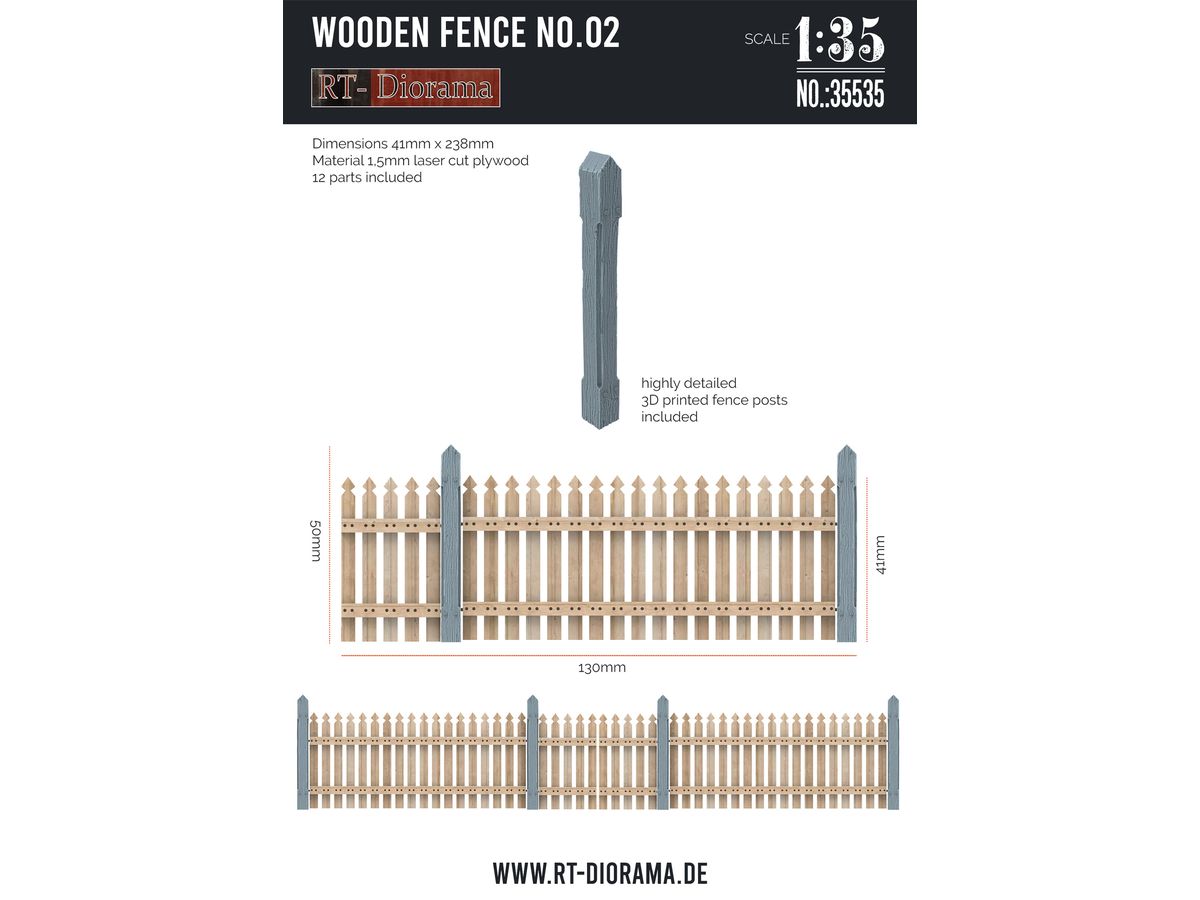 Wooden Fence No. 2