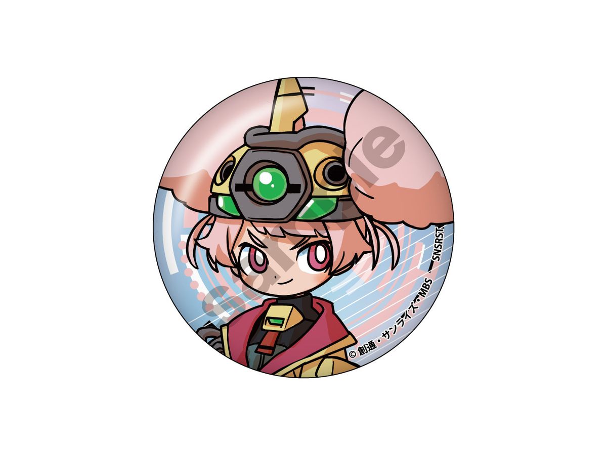 Mobile Suit Gundam The Witch From Mercury: Mecha Gurumi Can Badge Chuatury Panlunch