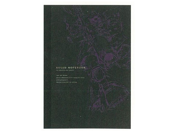 Gundam Stationery VI Notebook B5 MS-09 (Dom)