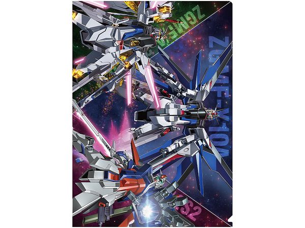 Gundam SEED GP 2024: Clear File SEED GP Mobile Suit Collection