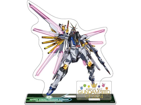 Gundam SEED GP 2024: Acrylic Stand SEED GP Mighty Strike Freedom Gundam
