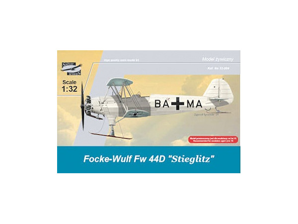 Focke-Wulf Fw 44D Stieglitz Ski Version
