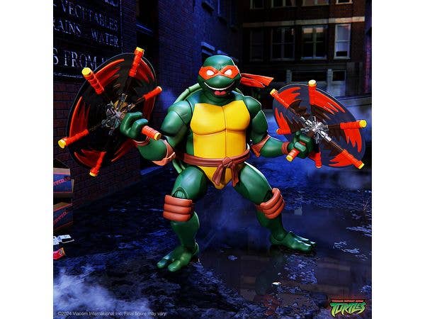 Teenage Mutant Ninja Turtles ULTIMATES! Wave 12/ Michelangelo (2003 Ver.) 7 Inch Action Figure