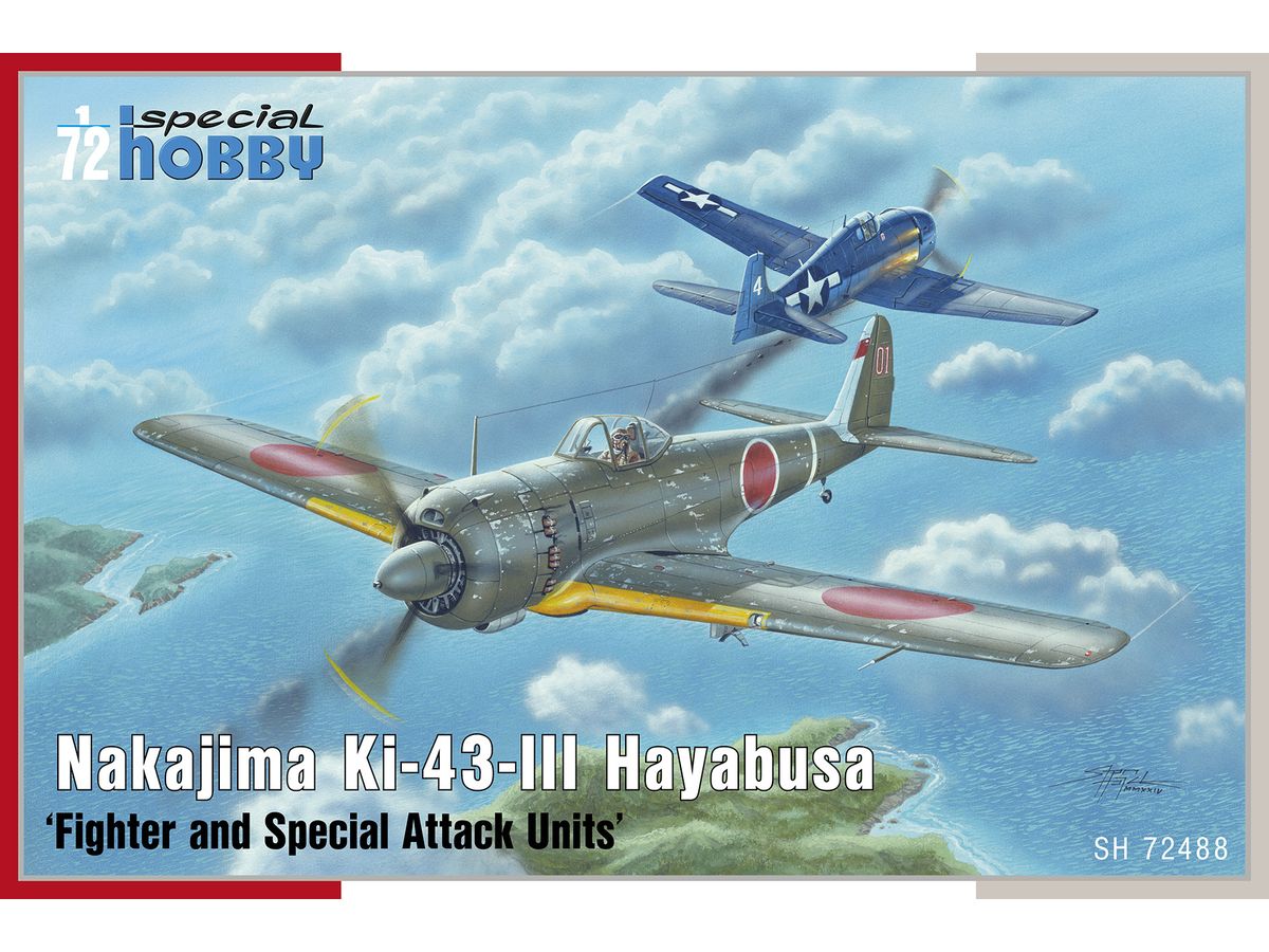 Nakajima Ki-43-III Hayabusa Fighter and Special Attack Units